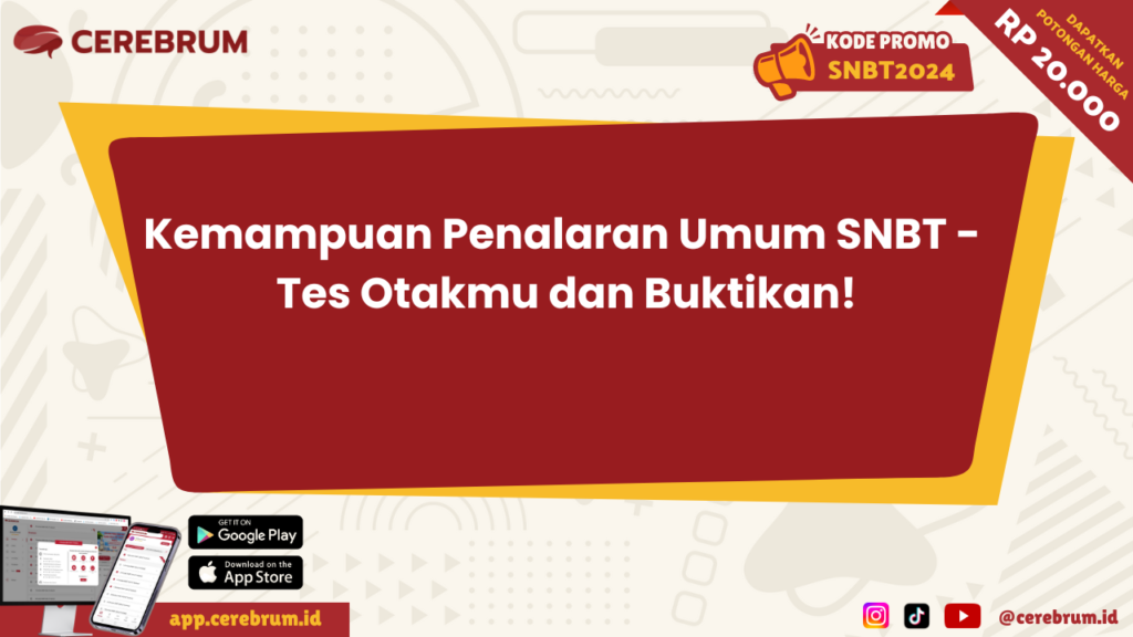 Kemampuan Penalaran Umum SNBT