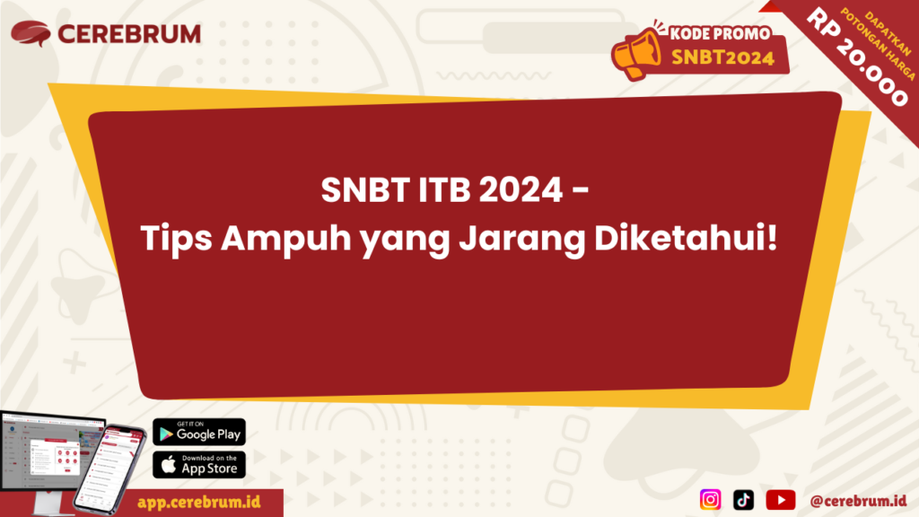 SNBT ITB 2024