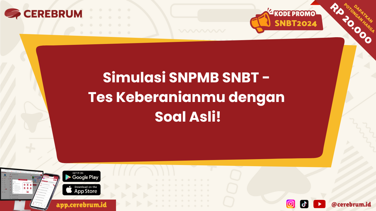 Simulasi snpmb snbt tes keberanianmu dengan soal asli 