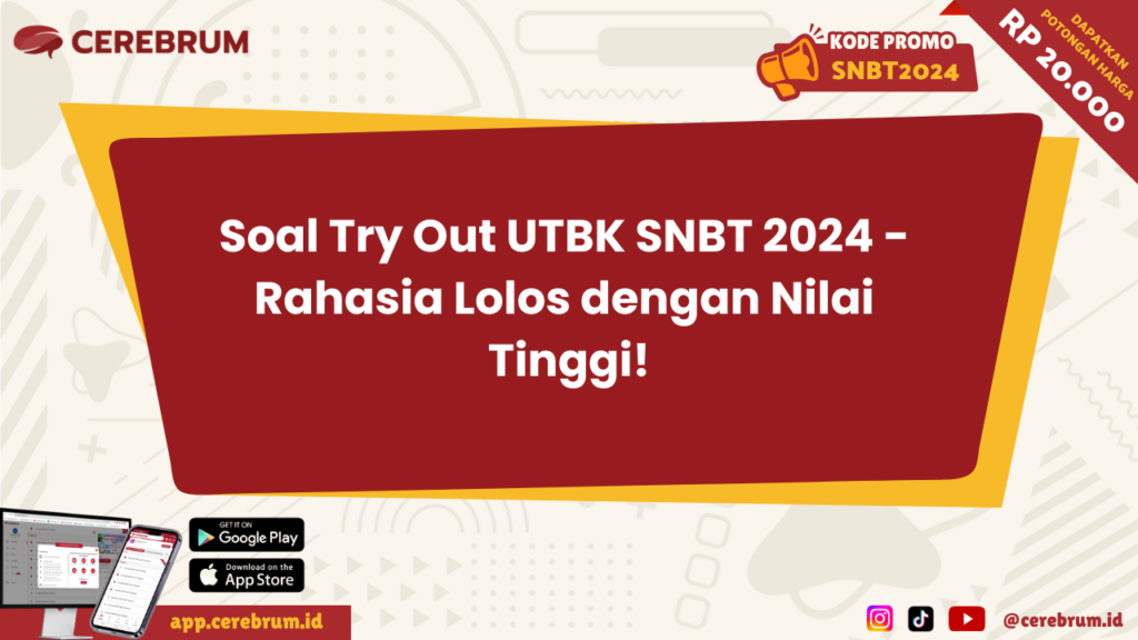 Soal Try Out UTBK SNBT 2024