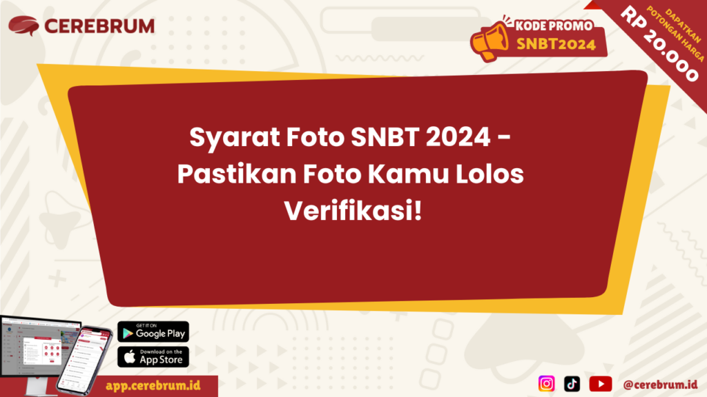 Syarat Foto SNBT 2024